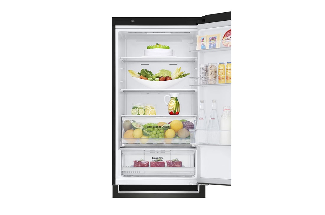 LG Hladnjak sa zamrzivačem u donjem dijelu s inventerskim linearnim kompresorom,  i 1.86 m visine , GBB61BLHZN, thumbnail 9