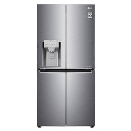 Uski hladnjak s četiri vrata, DoorCooling⁺™ i ThinQ™ tehnologija, kapacitet 506L2