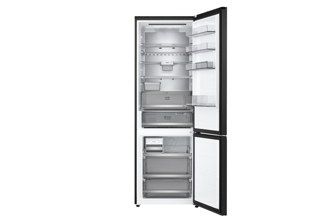 LG Hladnjak sa zamrzivačem u donjem dijelu, DoorCooling+™ i ThinQ™ tehnologija, kapacitet 465L, Hladnjak sa zamrzivačem u donjem dijelu - GBBW726CEV, GBBW726CEV, thumbnail 2