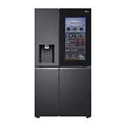 LG InstaView Door-in-Door™ Side-by-Side hladnjak, DoorCooling+™ i ThinQ™ tehnologija, kapacitet 635L, InstaView Door-in-Door™ Side-by-Side hladnjak GSXV91MCAE, GSXV91MCAE, thumbnail 2