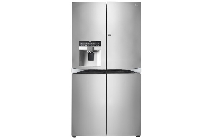 LG TOTAL NO FROST hladnjak s 4 vrata i zamrzivačem u donjem dijelu te&nbsp;, GMJ916NSHV, thumbnail 2