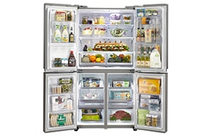 LG TOTAL NO FROST hladnjak s 4 vrata i zamrzivačem u donjem dijelu te&nbsp;, GMJ916NSHV, thumbnail 5