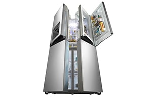 LG TOTAL NO FROST hladnjak s 4 vrata i zamrzivačem u donjem dijelu te&nbsp;, GMJ916NSHV, thumbnail 6