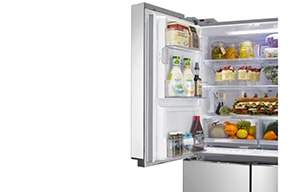 LG TOTAL NO FROST hladnjak s 4 vrata i zamrzivačem u donjem dijelu te&nbsp;, GMJ916NSHV, thumbnail 8