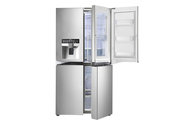 LG TOTAL NO FROST hladnjak s 4 vrata i zamrzivačem u donjem dijelu te&nbsp;, GMJ916NSHV, thumbnail 1