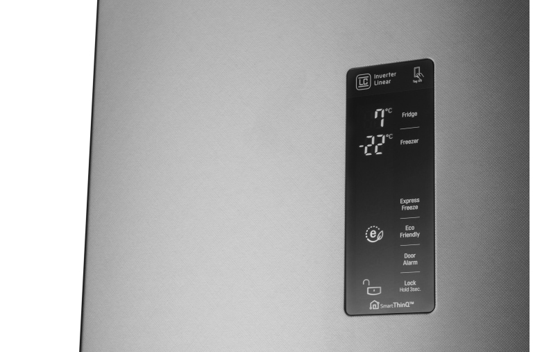 LG Total No Frost hladnjak sa zamrzivačem u donjem dijelu i 10 godišnjim jamstvom, GBB60SAYFE, thumbnail 8