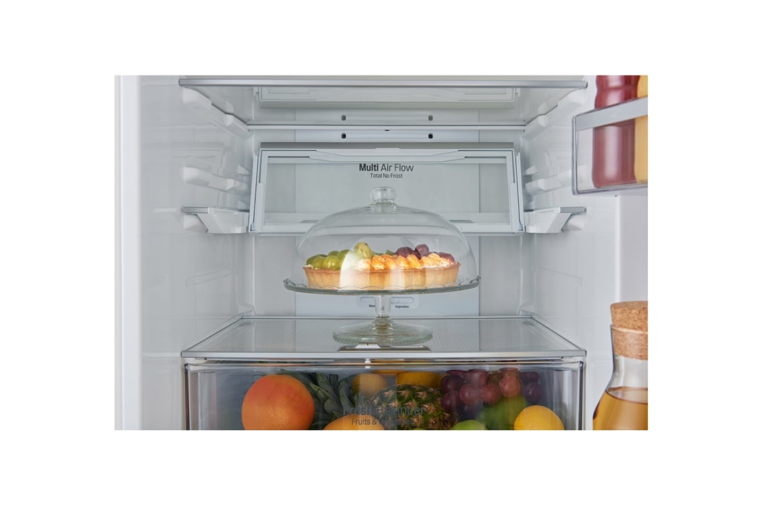 LG Total No Frost hladnjak visine 200cm sa zamrzivačem u donjem dijelu i 10 godišnjim jamstvom, GBB60SWGFS, thumbnail 7