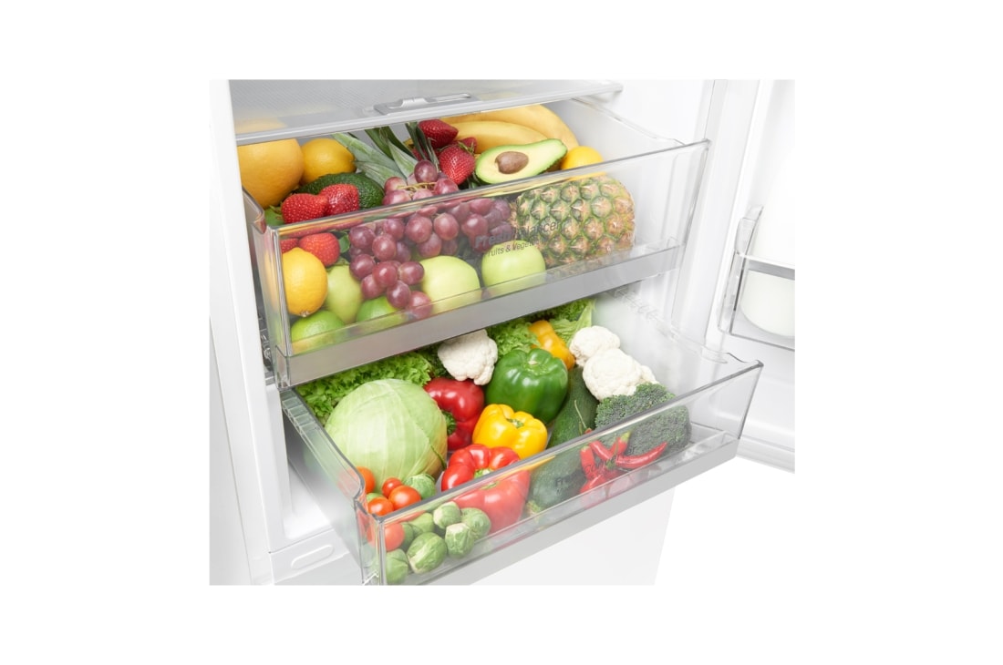 LG Total No Frost hladnjak visine 200cm sa zamrzivačem u donjem dijelu i 10 godišnjim jamstvom, GBB60SWGFS, thumbnail 8