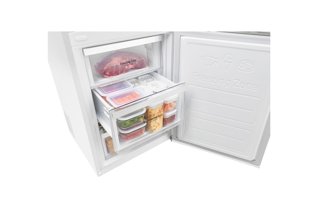 LG Total No Frost hladnjak visine 200cm sa zamrzivačem u donjem dijelu i 10 godišnjim jamstvom, GBB60SWGFS, thumbnail 9