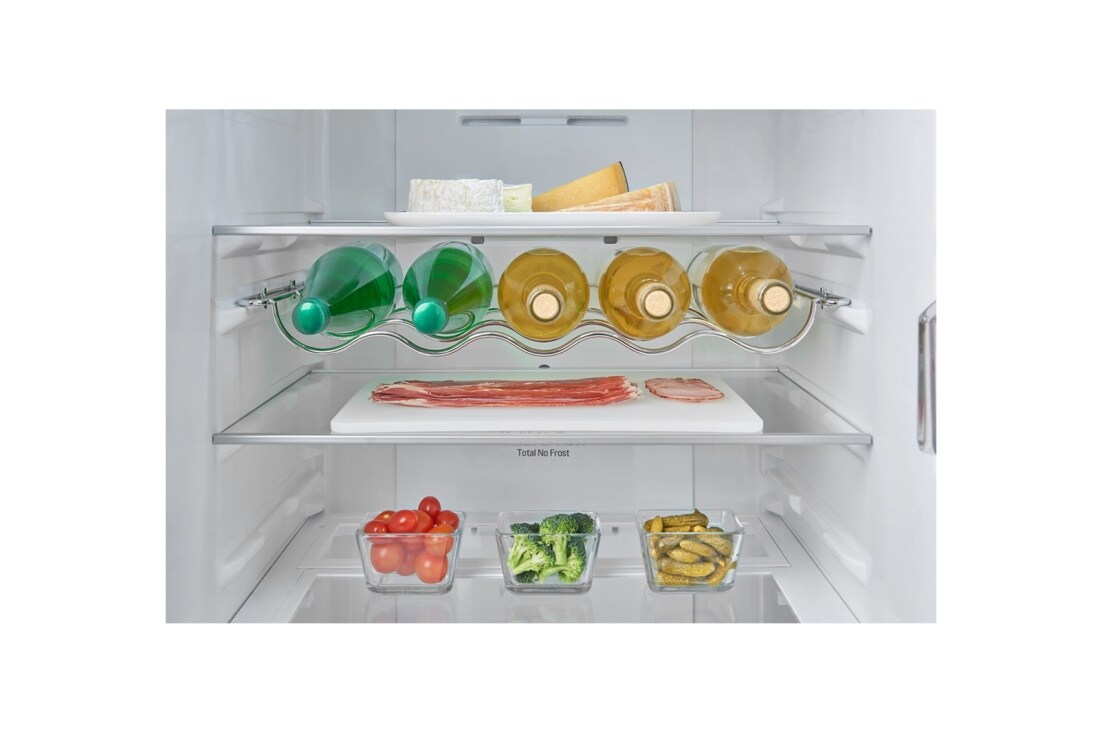 LG Total No Frost hladnjak visine 200cm sa zamrzivačem u donjem dijelu i 10 godišnjim jamstvom, GBB60SWGFS, thumbnail 10