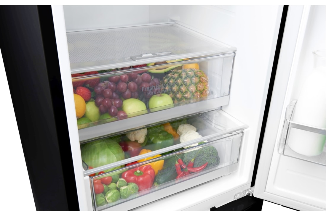 LG Total No Frost Kombinirani hladnjak, Inverterski linearni kompresor koji s 10-godišnjim jamstvom , Polica za vino, GBB60MCFFS, thumbnail 11