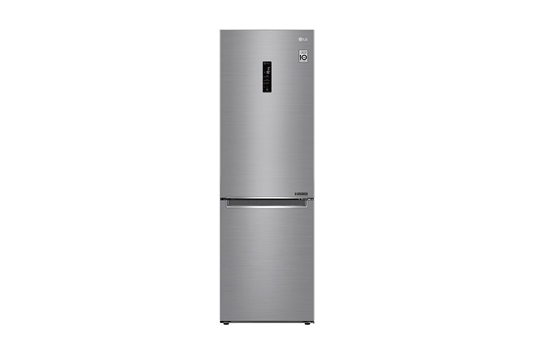 LG Hladnjak sa zamrzivačem u donjem dijelu s inventerskim linearnim kompresorom, E energ. razreda i 1.86 m visine , GBB61PZHZN