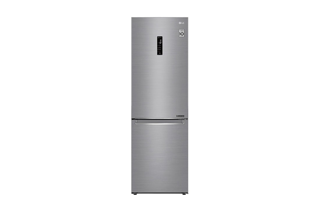 LG Hladnjak sa zamrzivačem u donjem dijelu, DoorCooling⁺™ i ThinQ™ tehnologija, kapacitet 341L, GBB71PZDFN