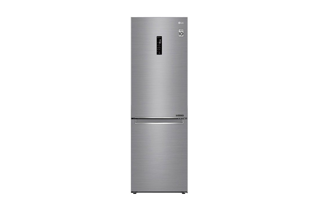 LG Hladnjak sa zamrzivačem u donjem dijelu, DoorCooling⁺™ i ThinQ™ tehnologija, kapacitet 341L, GBB71PZDFN