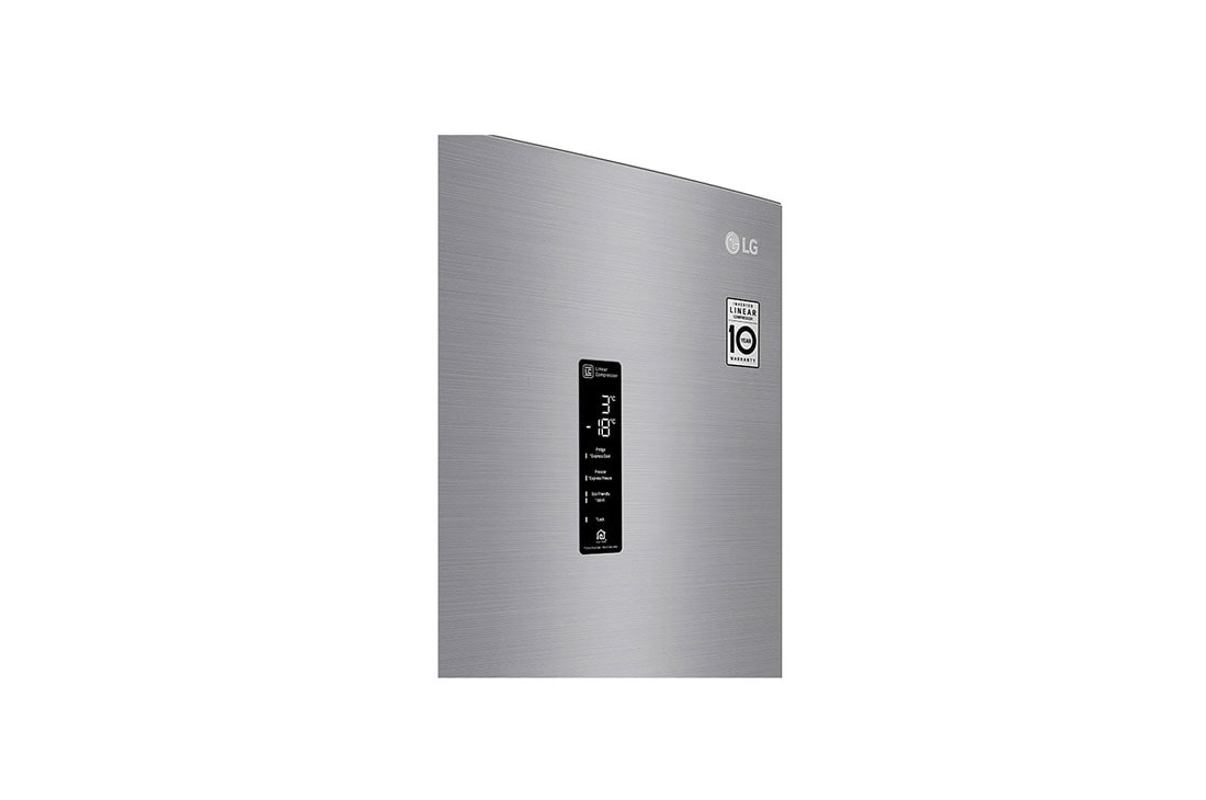 LG Hladnjak sa zamrzivačem u donjem dijelu, DoorCooling⁺™ i ThinQ™ tehnologija, kapacitet 341L, GBB71PZDFN, thumbnail 12