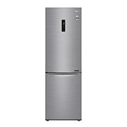 LG Hladnjak sa zamrzivačem u donjem dijelu, DoorCooling⁺™ i ThinQ™ tehnologija, kapacitet 341L, GBB71PZDFN, thumbnail 1