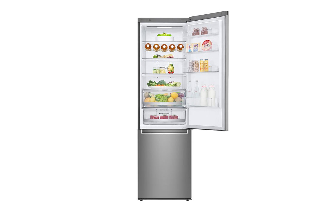 LG Hladnjak sa zamrzivačem u donjem dijelu, DoorCooling⁺™ i ThinQ™ tehnologija, kapacitet 384L, GBB72SADFN, thumbnail 4