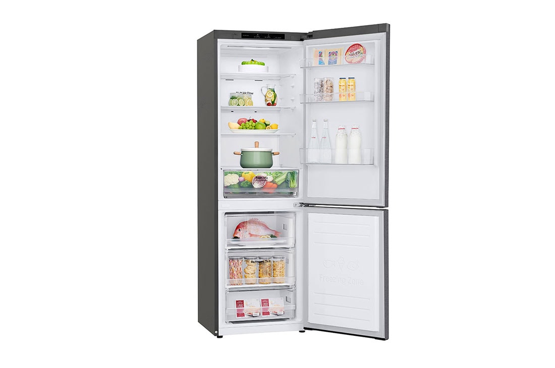 LG Hladnjak sa zamrzivačem u donjem dijelu, DoorCooling⁺™ tehnologija, kapacitet 341L, GBP31DSLZN, thumbnail 10