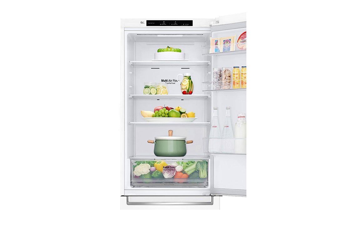 LG Hladnjak sa zamrzivačem u donjem dijelu, DoorCooling⁺™ tehnologija, kapacitet 341L, GBP31SWLZN, thumbnail 5