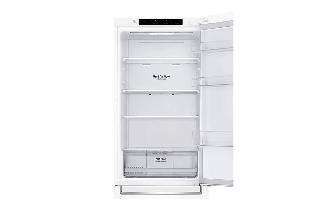 LG Hladnjak sa zamrzivačem u donjem dijelu, DoorCooling⁺™ tehnologija, kapacitet 341L, GBP31SWLZN, thumbnail 6