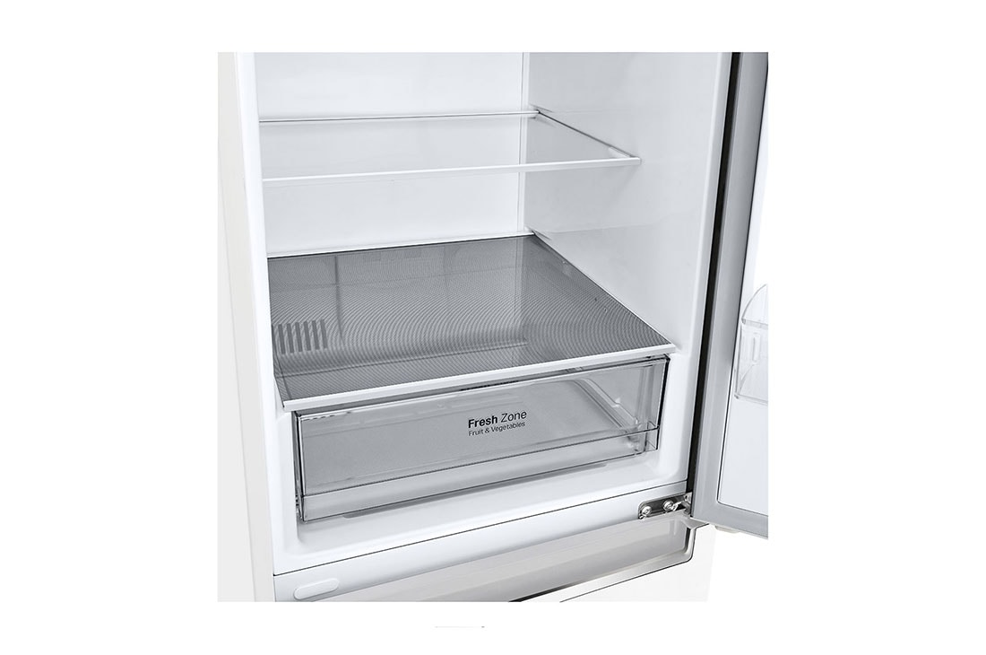 LG Hladnjak sa zamrzivačem u donjem dijelu, DoorCooling⁺™ tehnologija, kapacitet 341L, GBP31SWLZN, thumbnail 7