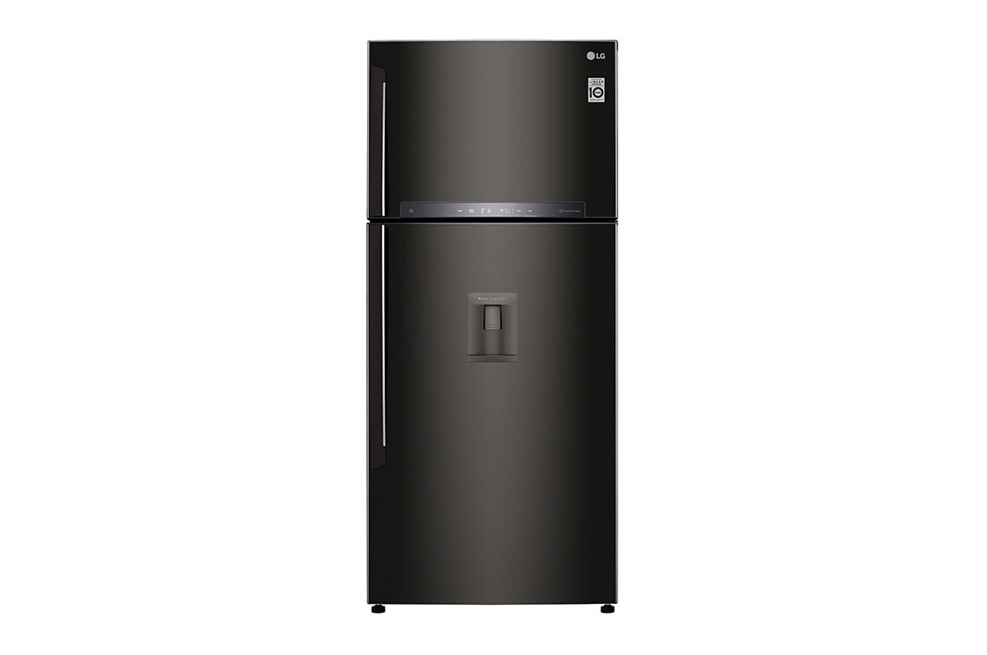 LG Hladnjak sa zamrzivačem u gornjem dijelu, DoorCooling⁺™ i ThinQ™ tehnologija, kapacitet 509L, GTF744BLPZD