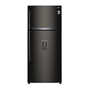 LG hladnjak s zamrzivačem u gornjem dijelu i inverterskim linearnim kompresorom kapaciteta 509 L, GTF744BLPZD, thumbnail 1