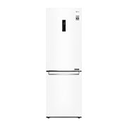 LG Hladnjak sa zamrzivačem u donjem dijelu, DoorCooling⁺™ i ThinQ™ tehnologija, kapacitet 341L, GBB61SWHMN, GBB61SWHMN, thumbnail 1