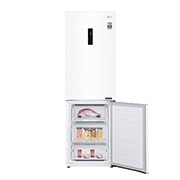 LG Hladnjak sa zamrzivačem u donjem dijelu, DoorCooling⁺™ i ThinQ™ tehnologija, kapacitet 341L, GBB61SWHMN, GBB61SWHMN, thumbnail 10
