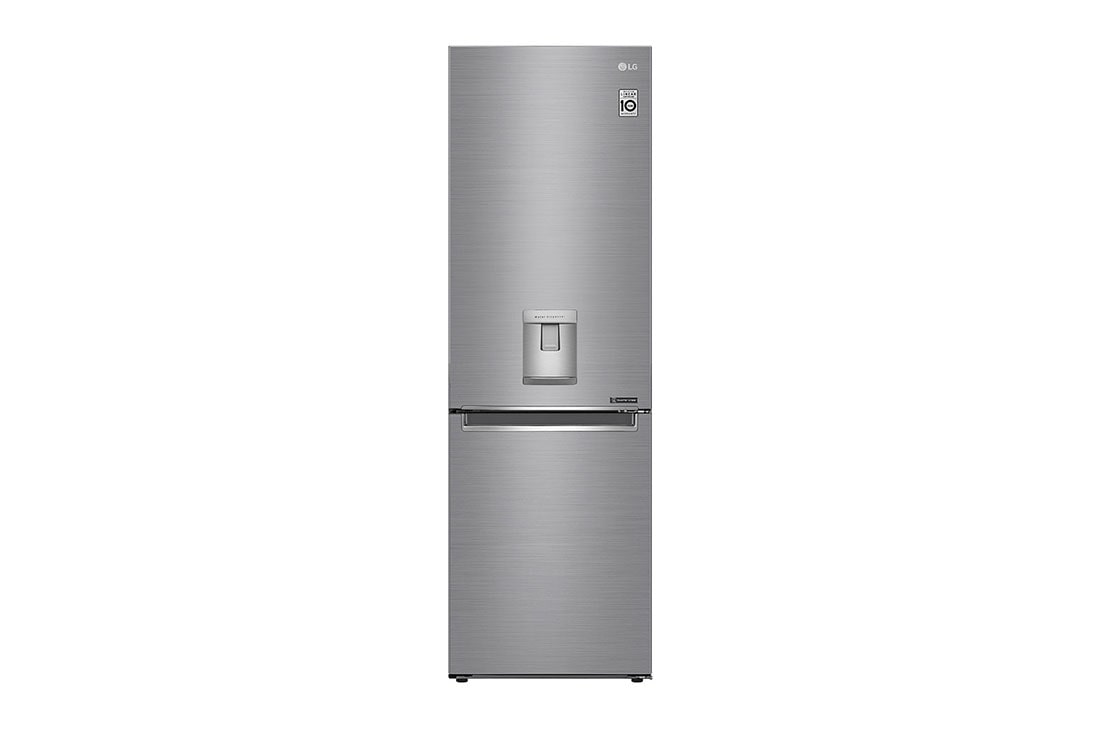 LG Hladnjak sa zamrzivačem u donjem dijelu, DoorCooling⁺™ tehnologija, kapacitet 341L, Hladnjak sa zamrzivačem u donjem dijelu s DoorCooling+™  tehnologijom, 341 L kapacitet, GBF61PZJMN