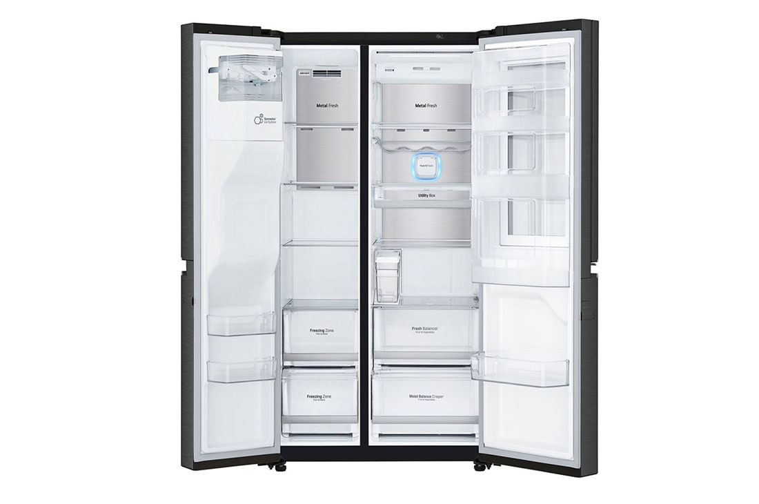LG InstaView Door-in-Door™ Side-by-Side hladnjak, DoorCooling⁺™ i ThinQ™ tehnologija, kapacitet 625L, GSX961MCCZ, GSX961MCCZ, thumbnail 6