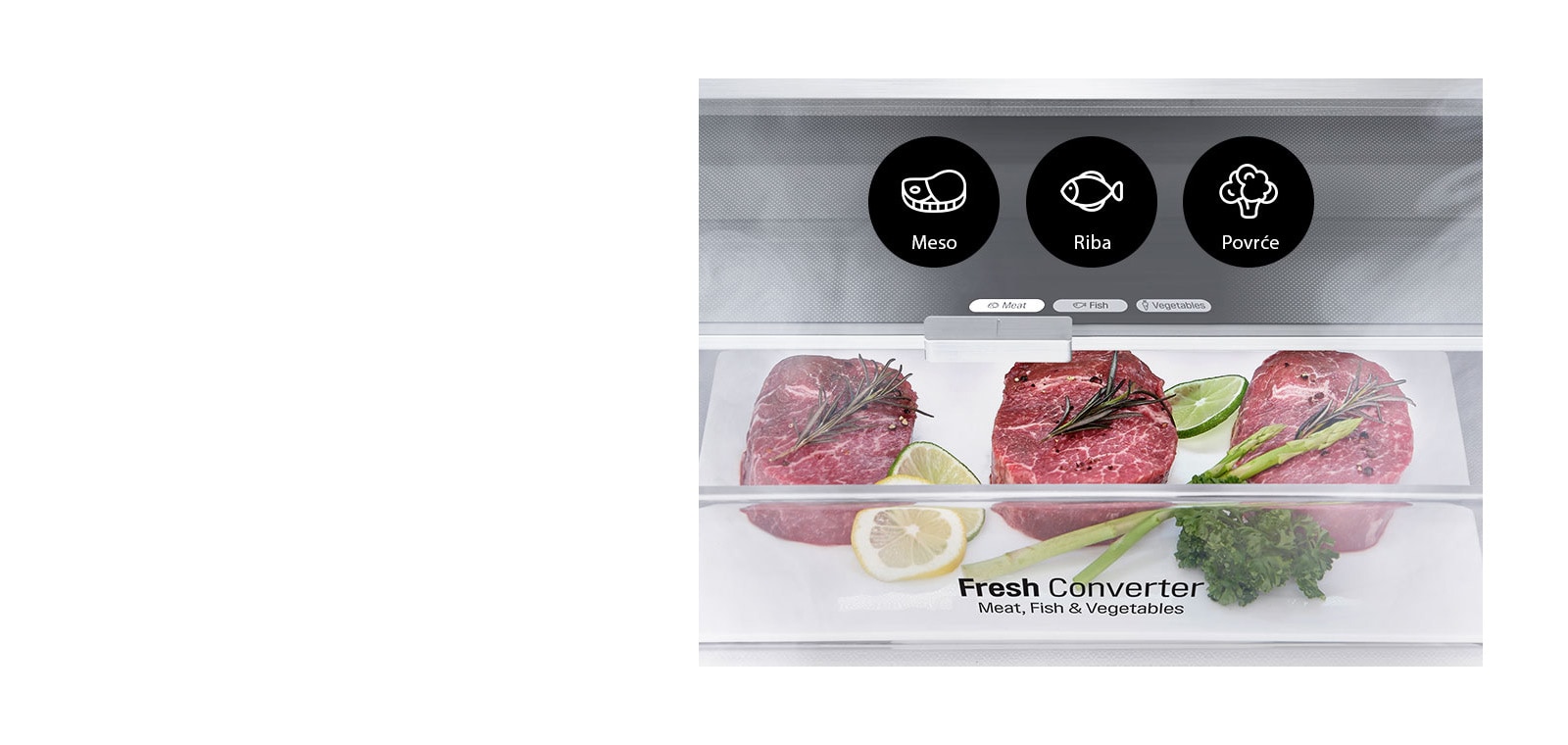 Odaberite optimalnu temperaturu prema vrsti hrane