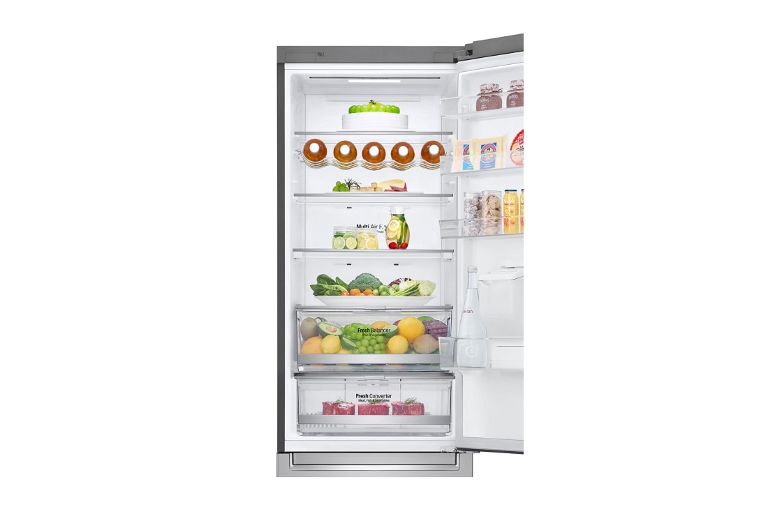 LG Hladnjak sa zamrzivačem u donjem dijelu, DoorCooling⁺™ i ThinQ™ tehnologija, kapacitet 383L, GBF72NSDMN, GBF72NSDMN, thumbnail 9