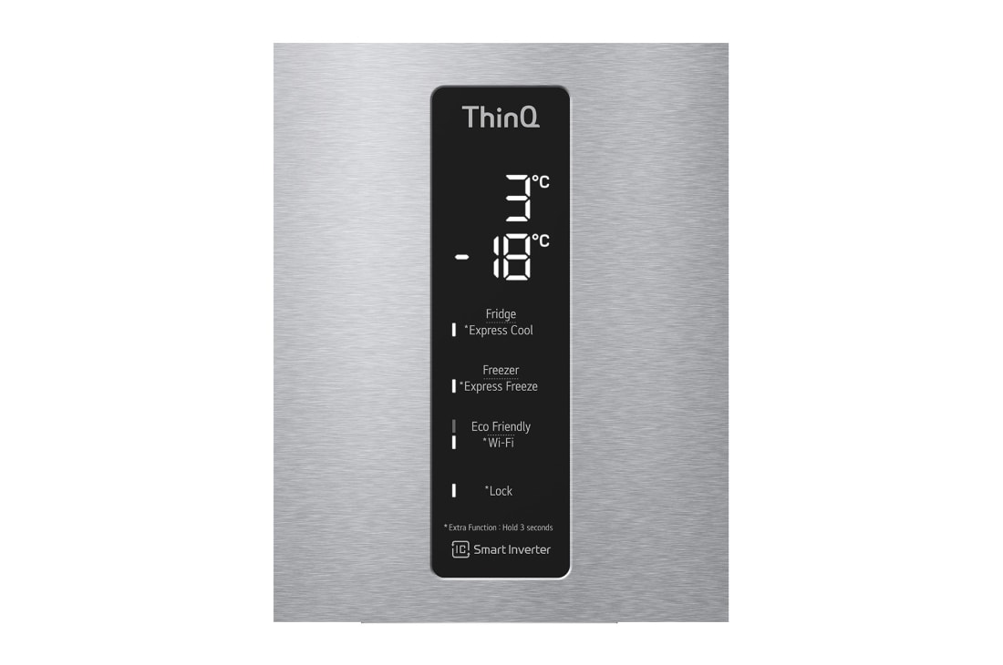 LG Hladnjak sa zamrzivačem u donjem dijelu, DoorCooling⁺™ i ThinQ™ tehnologija, kapacitet 383L, GBF72NSDMN, GBF72NSDMN, thumbnail 10