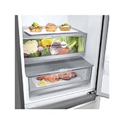 LG Hladnjak sa zamrzivačem u donjem dijelu, DoorCooling⁺™ i ThinQ™ tehnologija, kapacitet 383L, GBF72NSDMN, GBF72NSDMN, thumbnail 3