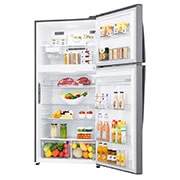 LG Hladnjak sa zamrzivačem u gornjem dijelu, DoorCooling⁺™ i ThinQ™ tehnologija, kapacitet 592L, GTF916PZPYD, thumbnail 13