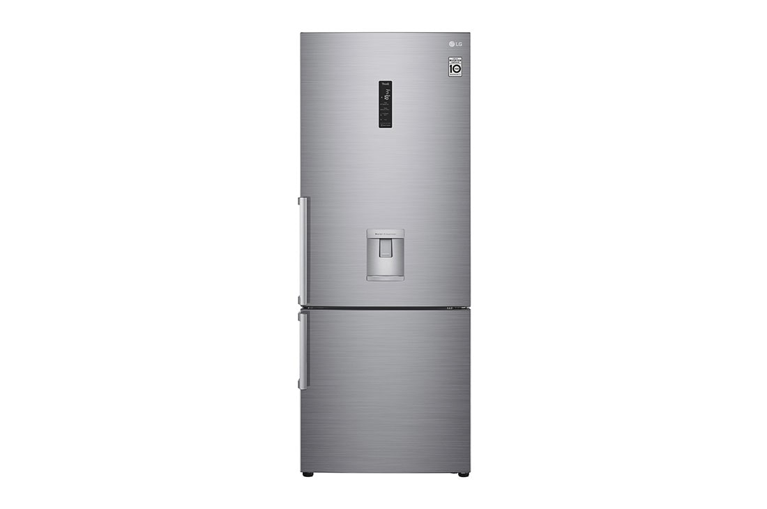 LG Hladnjak sa zamrzivačem u donjem dijelu, DoorCooling⁺™ i ThinQ™ tehnologija, kapacitet 462L, GBF567PZCMB, GBF567PZCMB