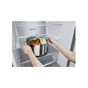 LG Hladnjak sa zamrzivačem u donjem dijelu, DoorCooling⁺™ i ThinQ™ tehnologija, kapacitet 384L, GBB72SAUGN, GBB72SAUGN, thumbnail 9