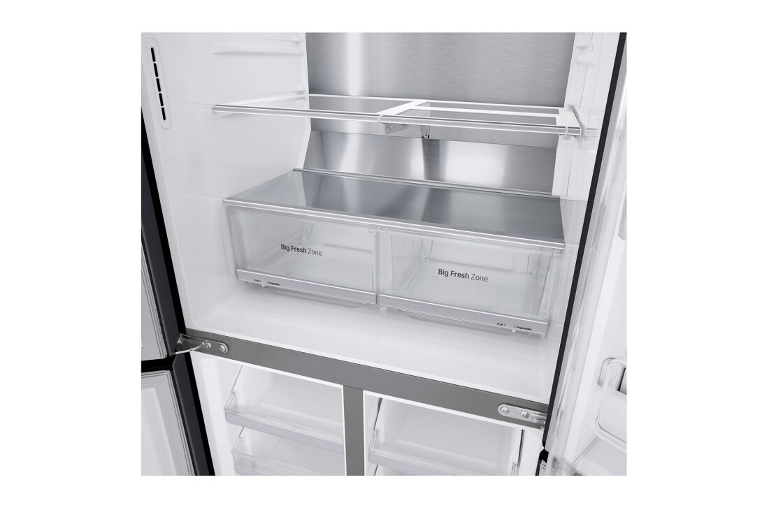 LG InstaView Door-in-Door™ uski hladnjak s četiri vrata, DoorCooling⁺™ i ThinQ™ tehnologija, kapacitet 508L, GMX844MC6F, GMX844MC6F, thumbnail 10