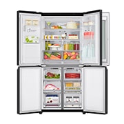 LG InstaView Door-in-Door™ uski hladnjak s četiri vrata, DoorCooling⁺™ i ThinQ™ tehnologija, kapacitet 508L, GMX844MC6F, GMX844MC6F, thumbnail 3