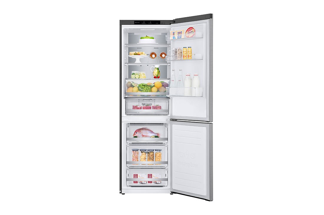 LG Hladnjak sa zamrzivačem u donjem dijelu, DoorCooling⁺™ tehnologija, kapacitet 341L, GBB71PZVGN, GBB71PZVGN, thumbnail 2