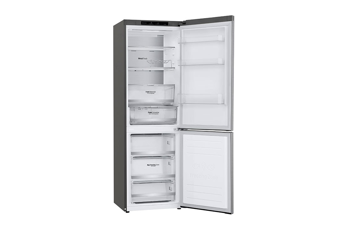 LG Hladnjak sa zamrzivačem u donjem dijelu, DoorCooling⁺™ tehnologija, kapacitet 341L, GBB71PZVGN, GBB71PZVGN, thumbnail 12