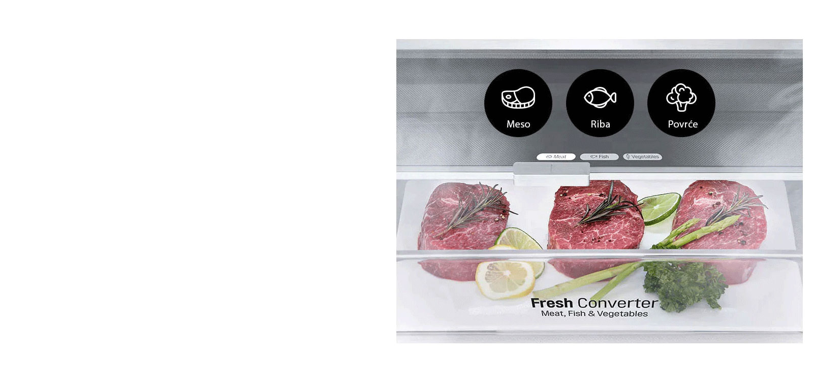 Odaberite optimalnu temperaturu prema vrsti hrane1