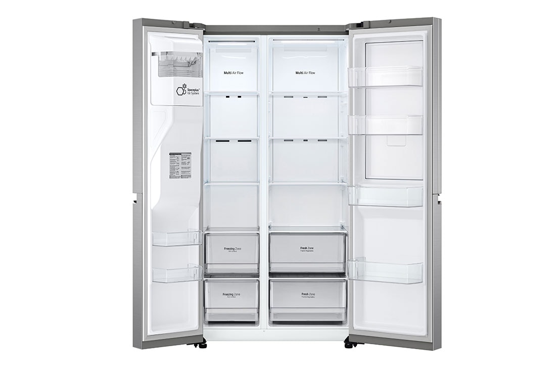 LG Door-in-Door™ Side-by-Side hladnjak, DoorCooling+™ i ThinQ™ tehnologija, kapacitet 635L, GSJV70PZTF, GSJV70PZTF, thumbnail 2