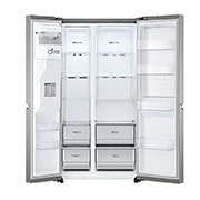 LG Door-in-Door™ Side-by-Side hladnjak, DoorCooling+™ i ThinQ™ tehnologija, kapacitet 635L, GSJV70PZTF, GSJV70PZTF, thumbnail 2