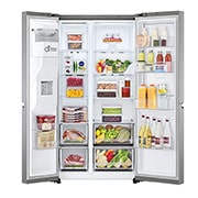 LG Door-in-Door™ Side-by-Side hladnjak, DoorCooling+™ i ThinQ™ tehnologija, kapacitet 635L, GSJV70PZTF, GSJV70PZTF, thumbnail 3