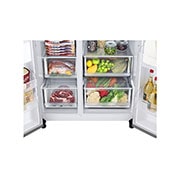 LG Door-in-Door™ Side-by-Side hladnjak, DoorCooling+™ i ThinQ™ tehnologija, kapacitet 635L, GSJV70PZTF, GSJV70PZTF, thumbnail 6