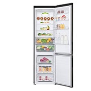 LG Hladnjak sa zamrzivačem u donjem dijelu, DoorCooling<sup>+</sup>™ i ThinQ™ tehnologija, kapacitet 384L, GBB62BLFGC, GBB62BLFGC, thumbnail 2
