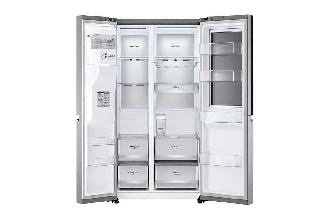 LG InstaView Door-in-Door™ Side-by-Side hladnjak, DoorCooling<sup>+</sup>™ i ThinQ™ tehnologija, kapacitet 635L, GSXV91MBAE, GSXV91MBAE, thumbnail 10