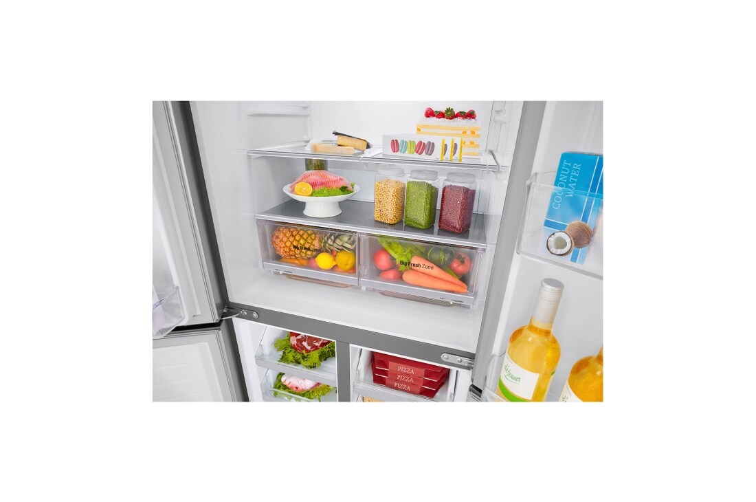 LG Hladnjak s četiri vrata, DoorCooling<sup>+</sup>™ tehnologija, kapacitet 530L, GMB844PZFG, GMB844PZFG, thumbnail 8